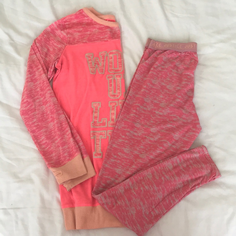 Girls ‘WOKE UP LIKE THIS’ pajama set